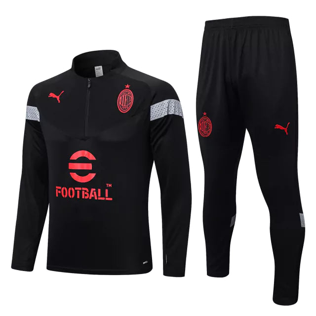 Conjunto de Treino Milan 2023 Preto