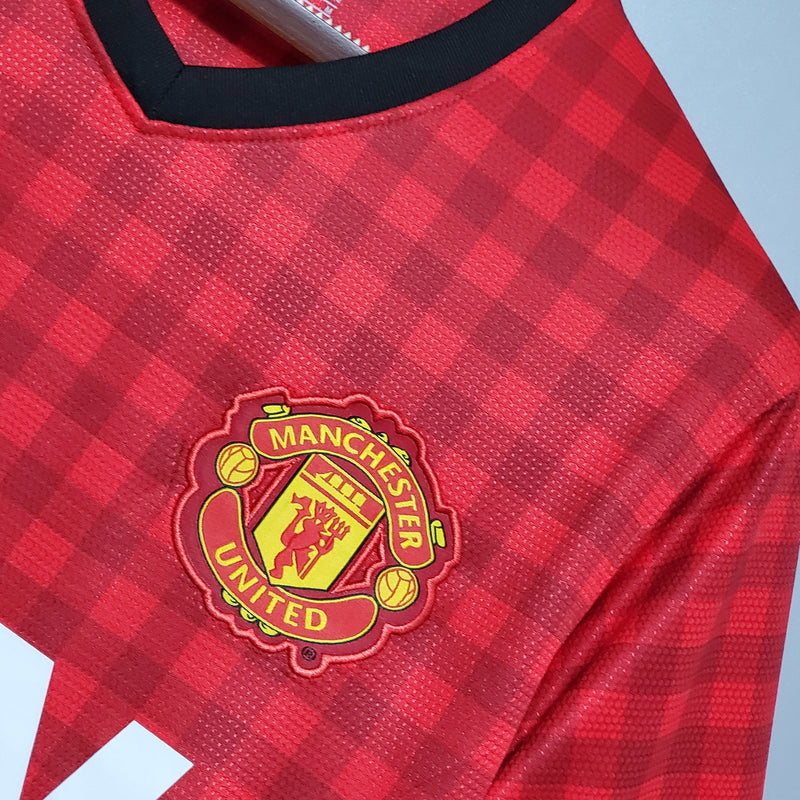 Camisa Manchester United Titular 12/13 - Versão Retro