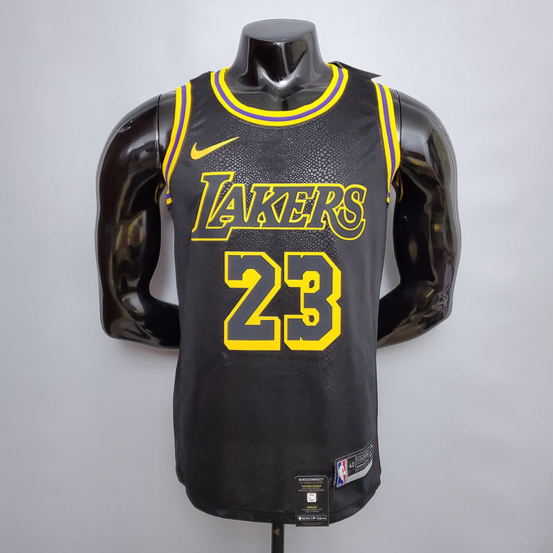 Camisa NBA Lakers #23 James NBA Finals Black - 23/24