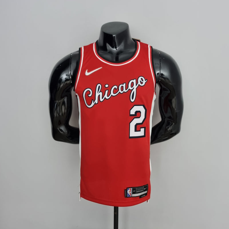 Camisa NBA Chicago Bulls #2 Bali - 75° Aniversário Red