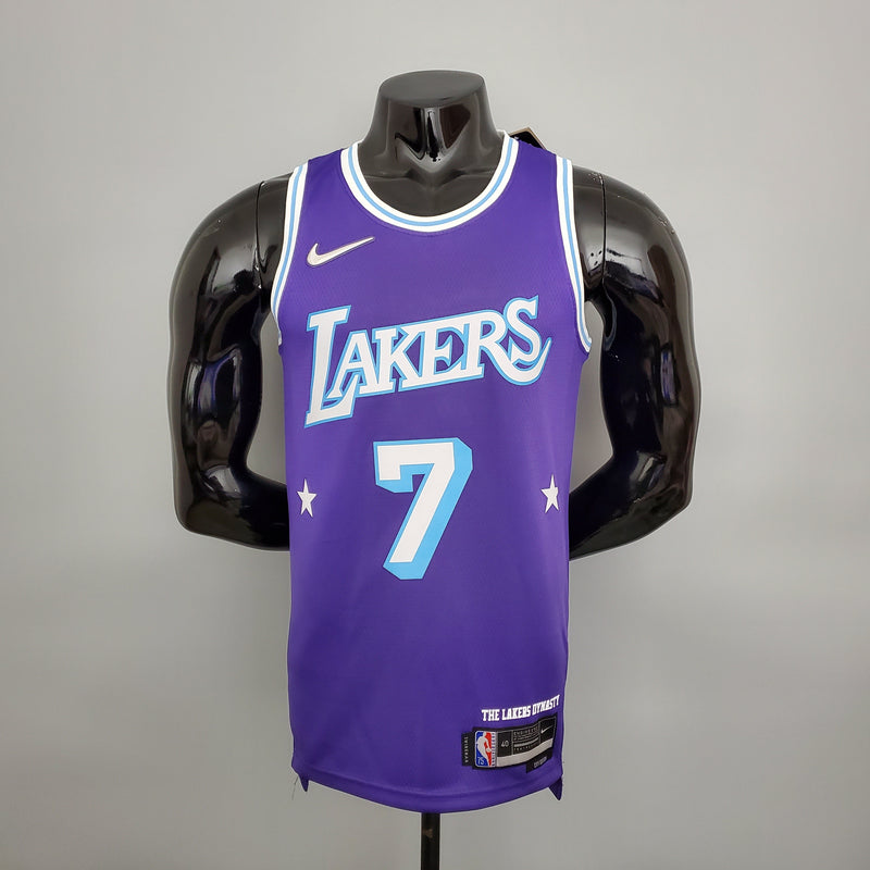 Camisa NBA Lakers #7 Anthony City Edition Purple - 23/24