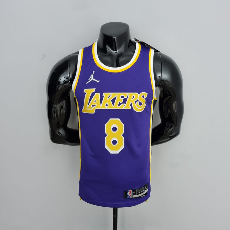 Camisa NBA Lakers #8 Bryant Purple 75° Aniversário- 23/24