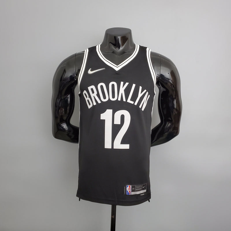 Camisa NBA Brooklyn Nets #12 Harris- 75° Aniversário Black