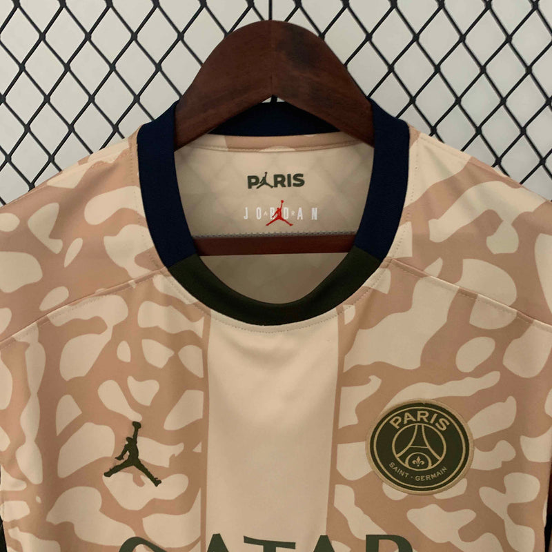 Camisa PSG Third Bege 24/25 - Versão Torcedor