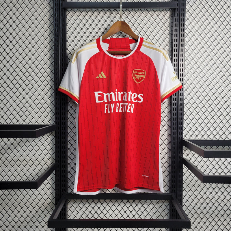 Camisa Arsenal Home 23/24 - Adidas Torcedor Masculina - Lançamento