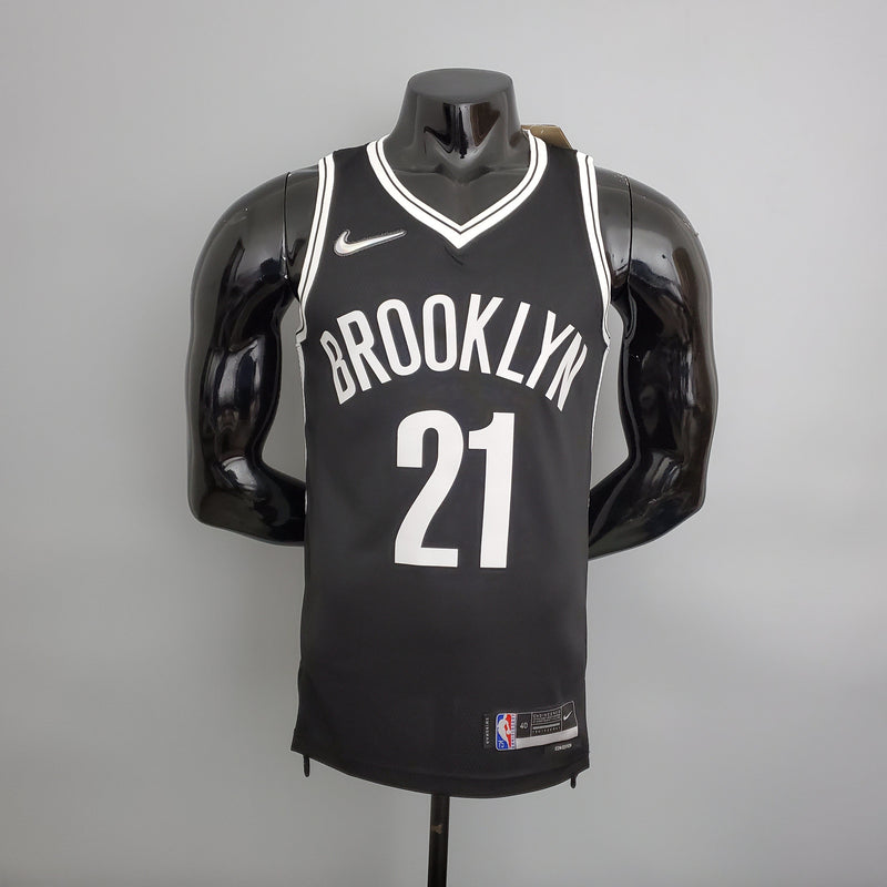 Camisa NBA Brooklyn Nets #21 Aldridge - 75° Aniversário Black