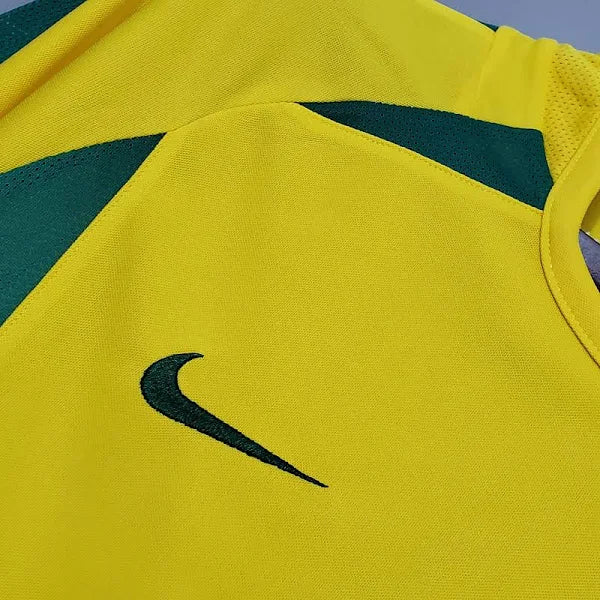 Camisa Brasil Home 2002 - Nike Retrô Masculina